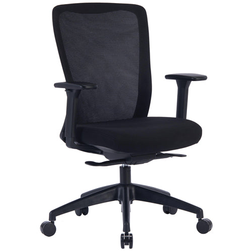 EM6500-BLK – THE SCOOP – Mesh Back Manager/Conference Chair with Tilt Lock